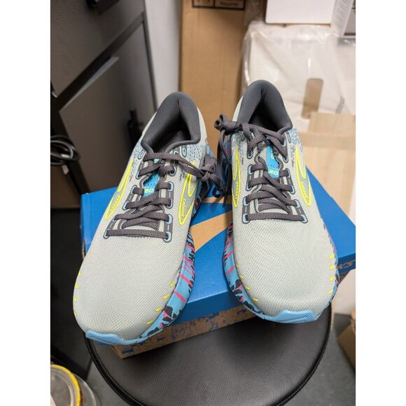 Brooks Glycerin GTS 20 Jadeite/Alaskan Blue/Ebony Running Shoes. SZ 8.5 - Picture 2 of 6